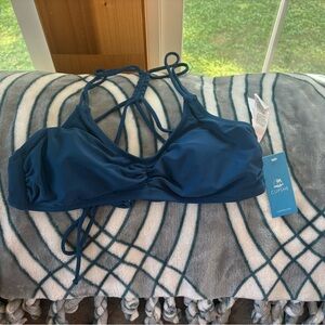 Cupshe Women's Deep Blue Bikini